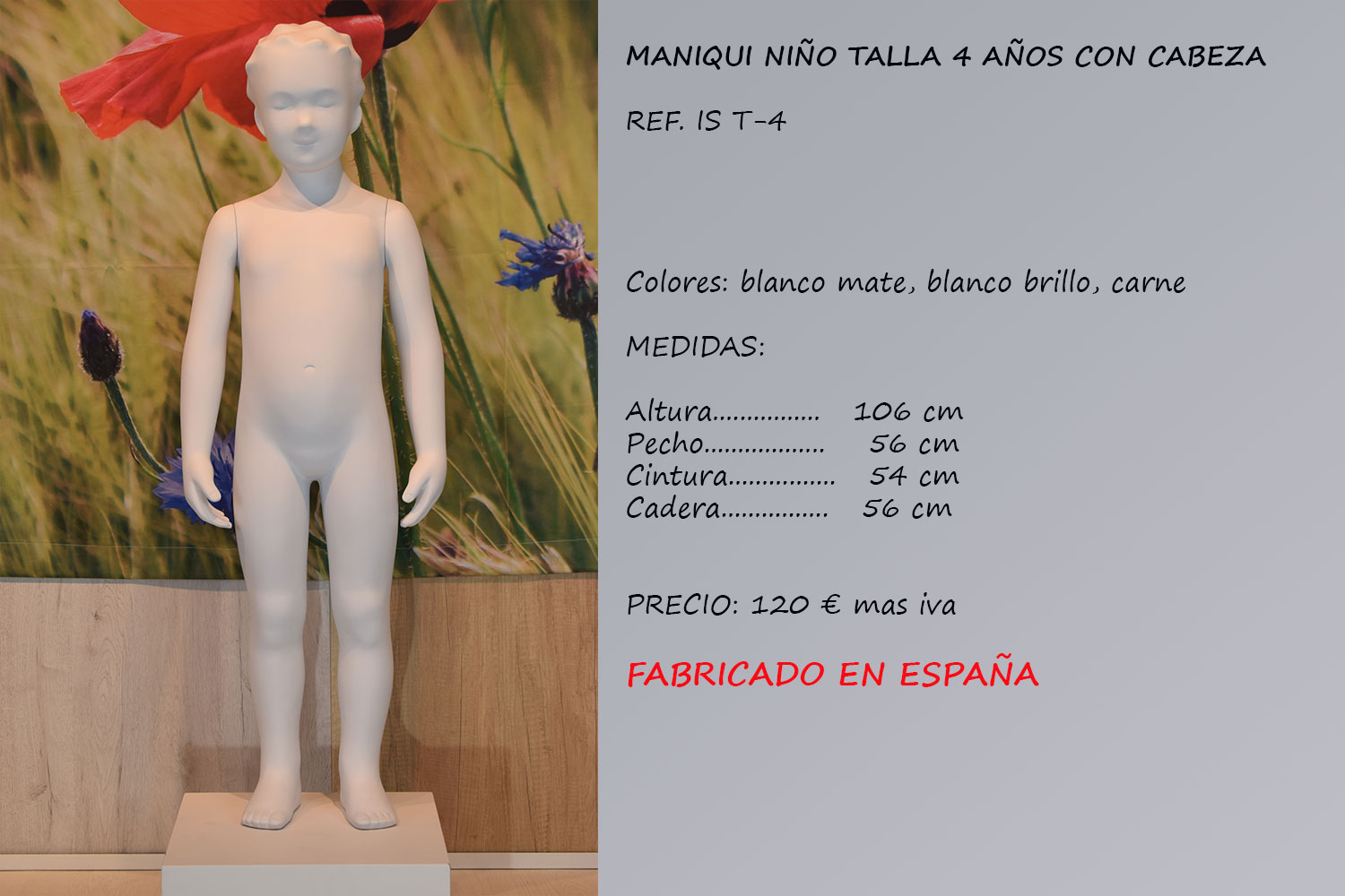 MANIQUIES NIÑO REF. IS