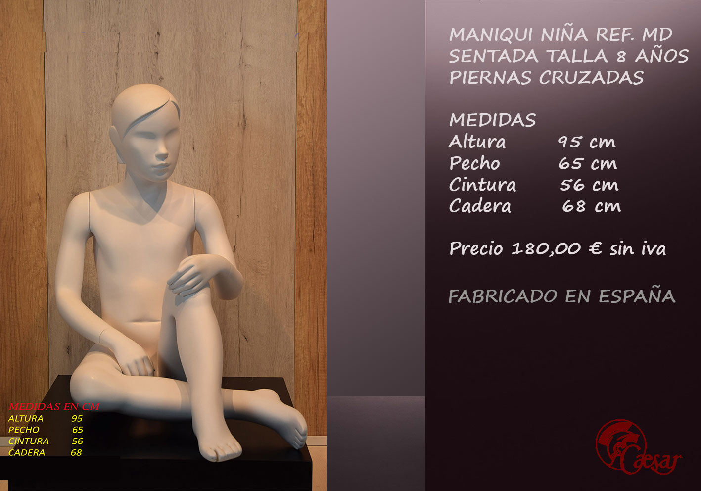 MANIQUIES NIÑO REF. MD