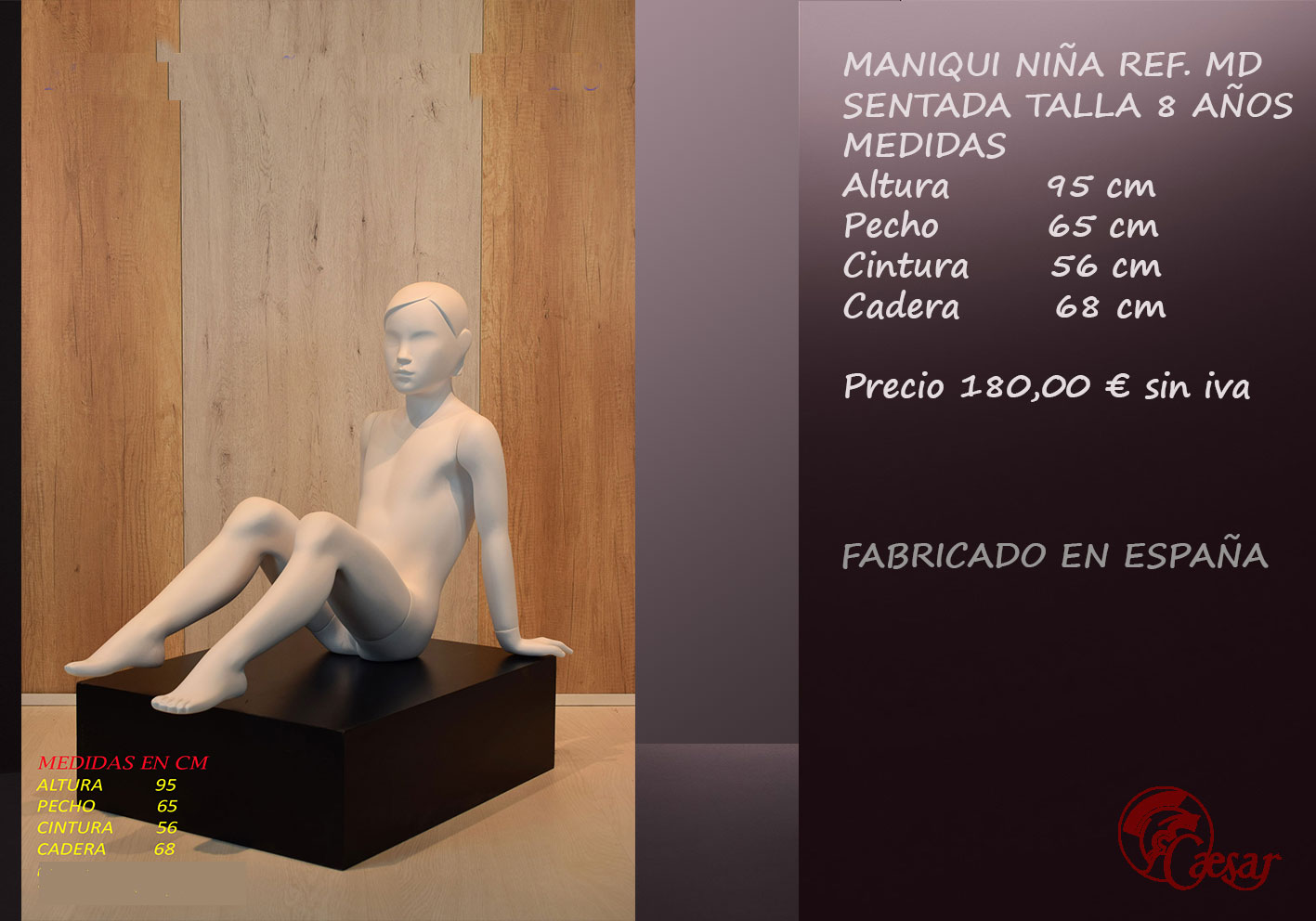 MANIQUIES NIÑO REF. MD