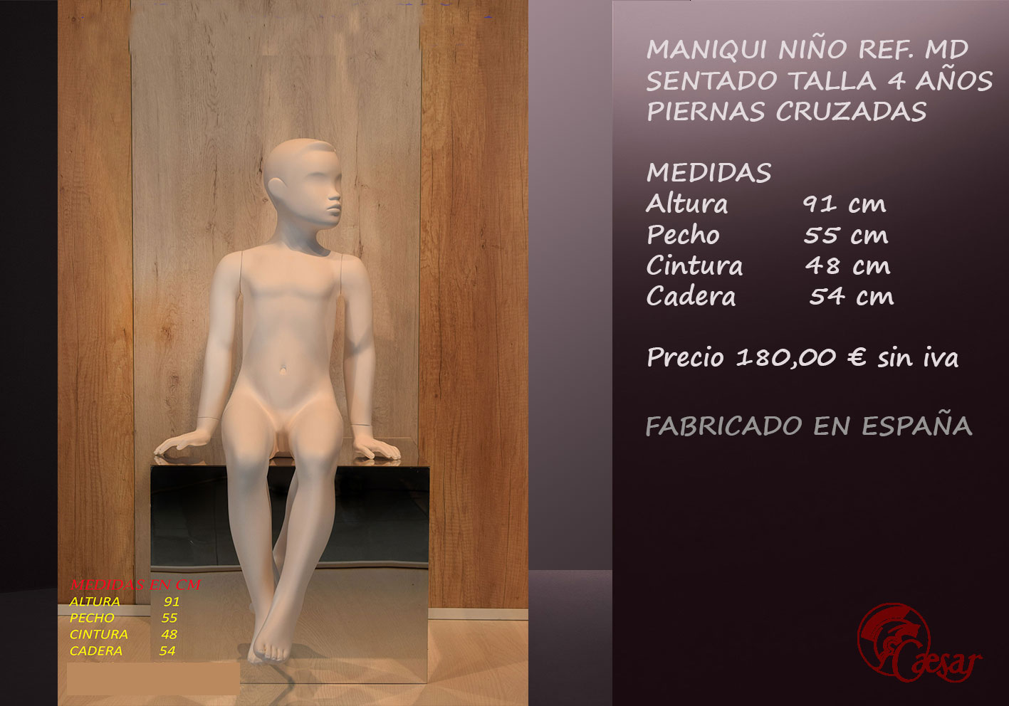 MANIQUIES NIÑO REF. MD