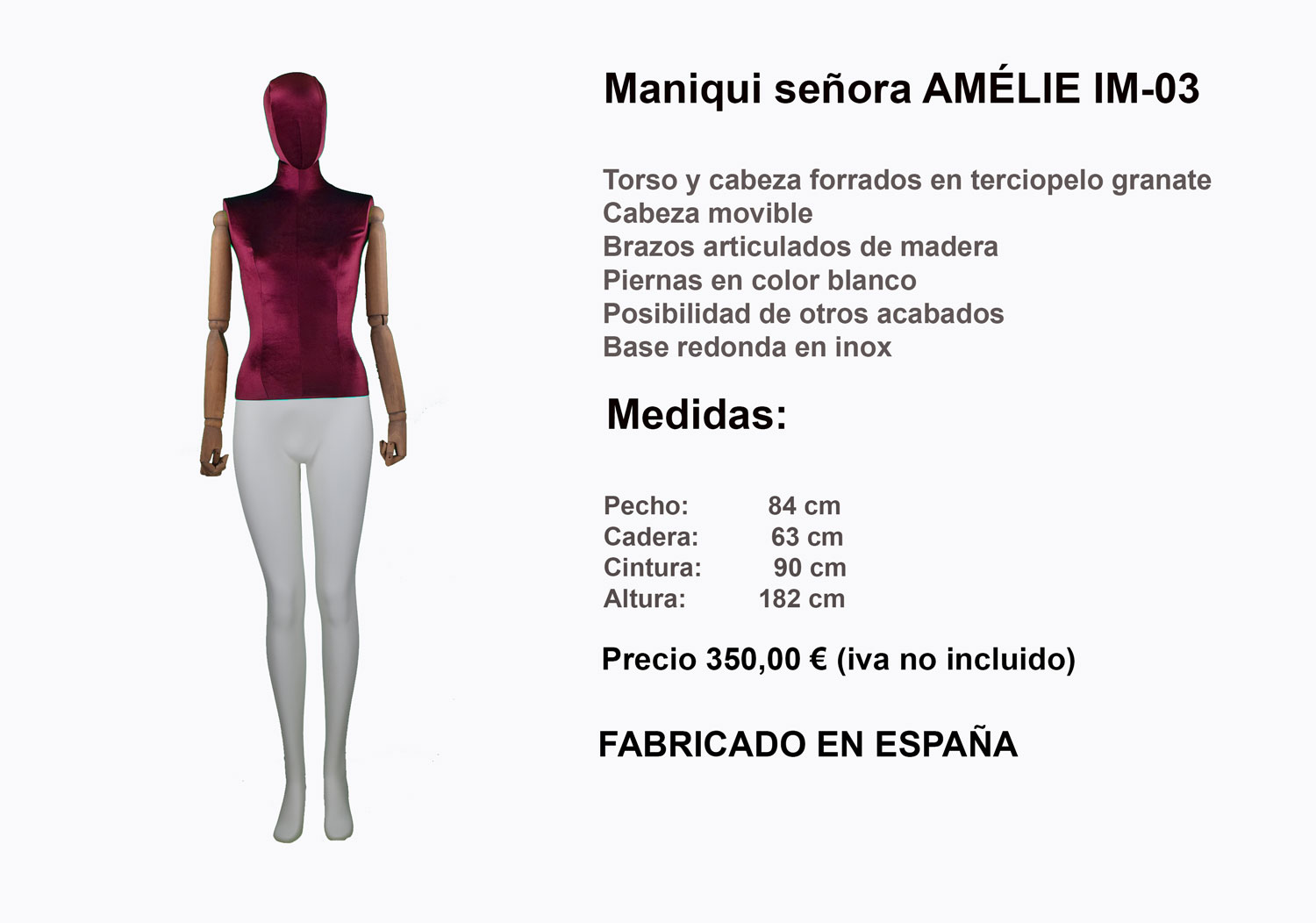 NUEVA COLECCIÓN TERCIOPELO «AMÉLIE»