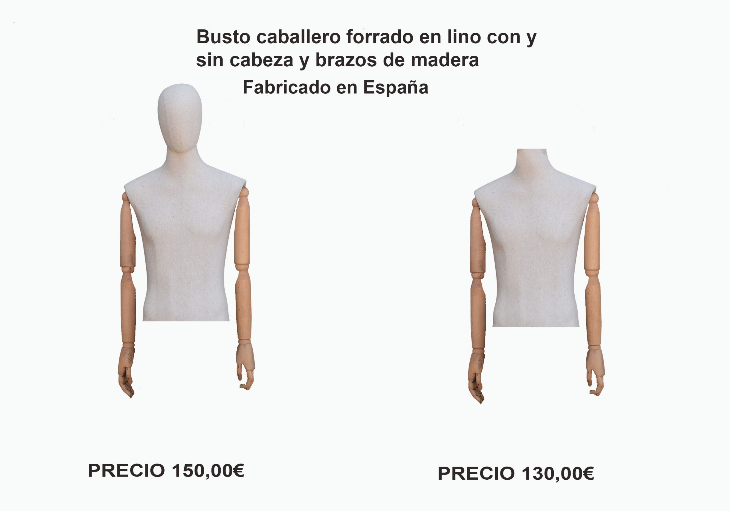 TORSOS Y BUSTOS FORRADOS